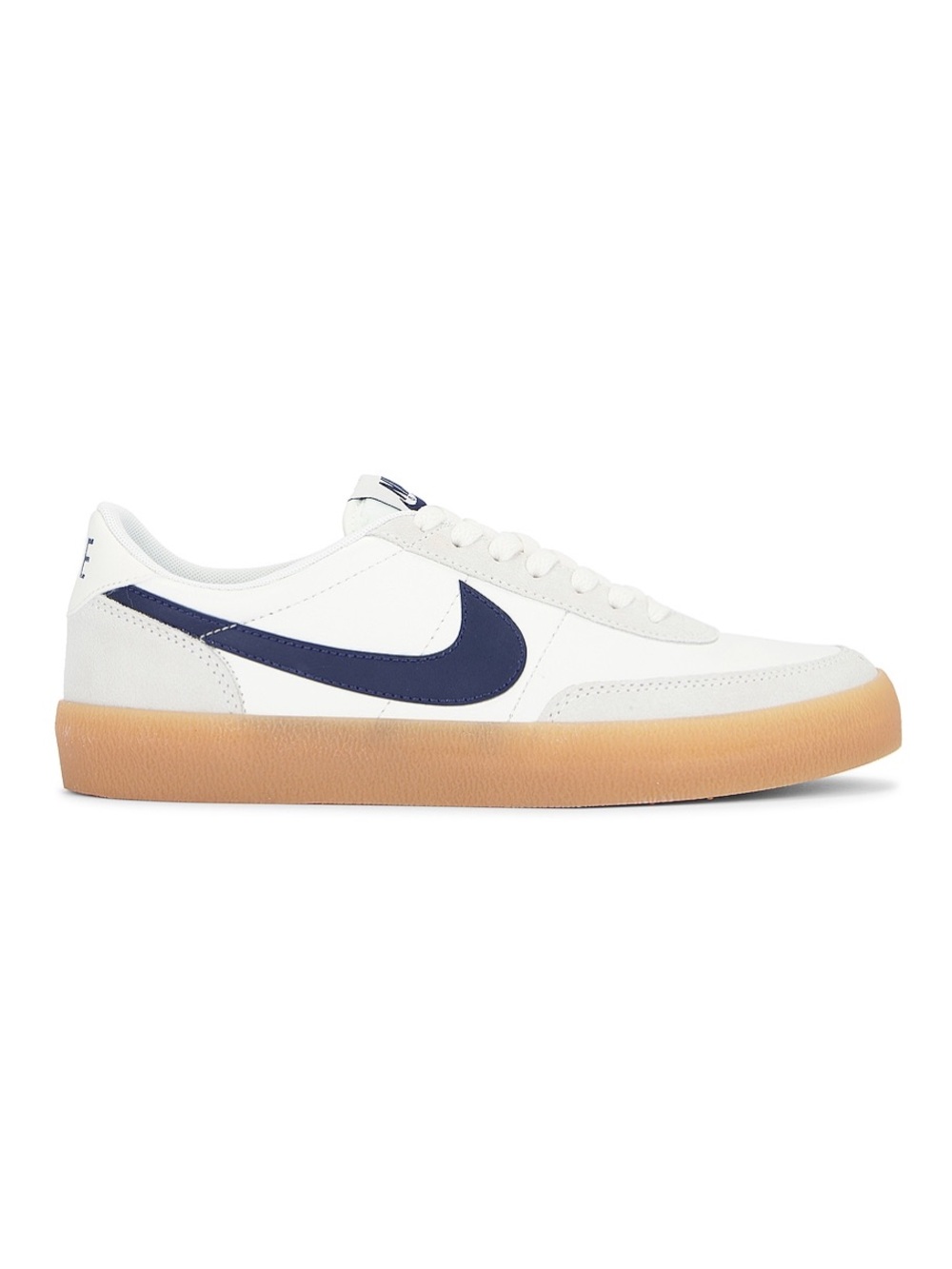 Nike Killshot 2 Leather in Sail, Midnight Navy, & Gum Yellow